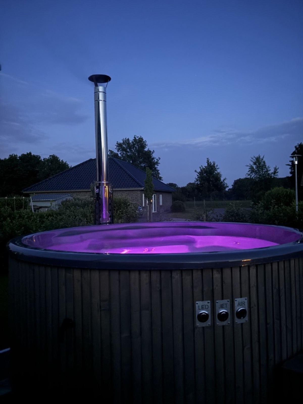 HotTub bei Abendstimmung